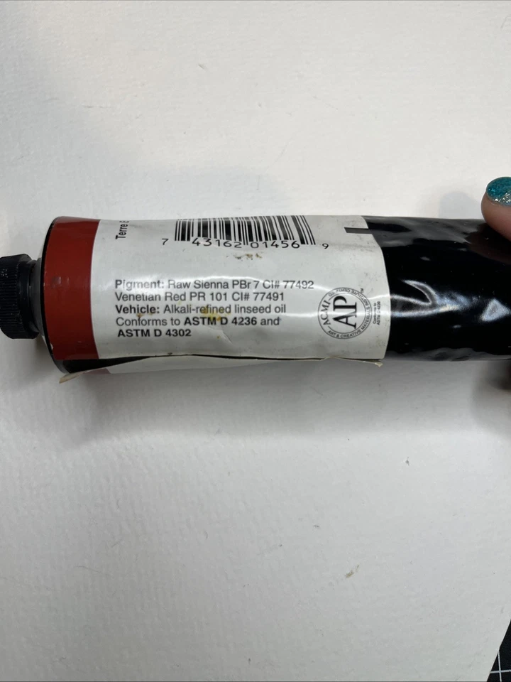 Daniel Smith original oil colors Terre Ercolano 150ml 5fl. Oz RARE DISCONTINUED - Image 3 of 4