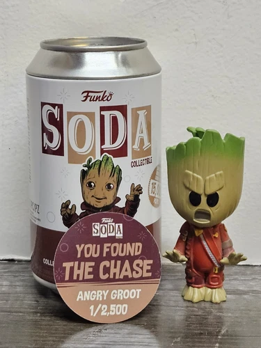 Funko Vinyl Soda: Marvel - Groot Chase