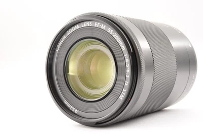 [Presque comme neuf] Objectif Canon ZOOM EF-M 55-200mm F/4.5-6.3 IS STM du Japon - Photo 1/4