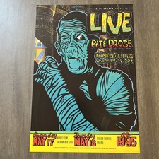 Live Pete Droge Original Concert Poster Fillmore Offset May 17 and 18 1995