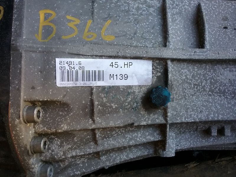 2008 MASERATI QUATTROPORTE TRANSMISSION AUTOMATIC