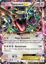Rayquaza EX - XY69 - Pokemon XY Promo Ultra Rare Card MP