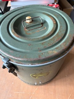 Essenbehälter DDR Schulspeisung Geithainer Emailierwerk Thermobehälter