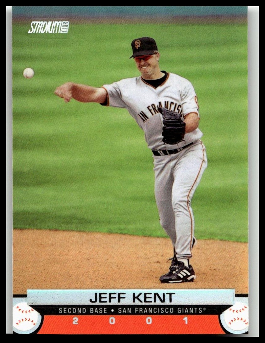 2001 Stadium Club #63 Jeff Kent San Francisco Giants