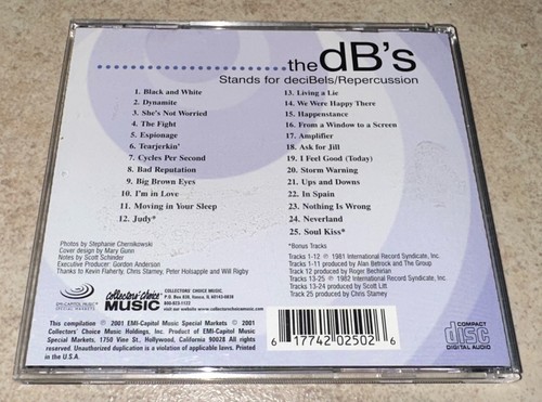 The DB’s - Stands for Decibels / Repercussion CD Rare OOP Collectors’ Choice - Bild 2 von 4