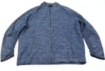 Nike Sportswear Tech Pack Knit Jacket Mens 2XL Blue Long Sleeve Full-Zip