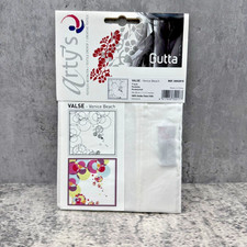 Artys Gutta Silk Painting Kit Valse Venice Beach 28x28cm Habotai 8 Pocket Square