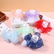 ?UK Girls Lace Ruffle Frilly Princess Cotton Socks Kids Dance School Ankle Socks