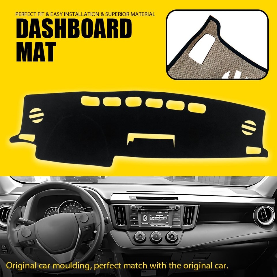 premium-black-dash-mat-dashboard-cover-pad-protector-for-toyota-rav4