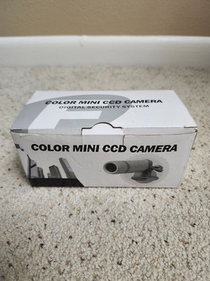 COLOR MINI CCD CAMERA DIGITAL SECURITY SYSTEM OPEN BOX NEVER USED