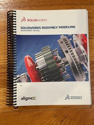 SolidWorks Assembly Modeling Training Manual Paperback Book USED