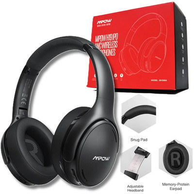 Kabellose On-Ear-Kopfhörer mit Mikrofon Mpow H19IPO ANC