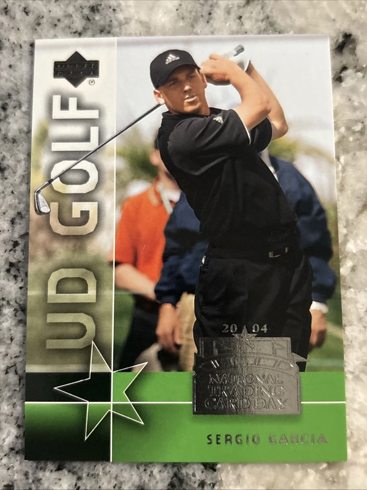 Sergio Garcia (3) 2004 UD Golf National Trading Card Day Card #UD-13 - Image 4 of 4