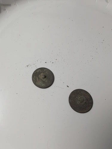 Dug Civil War era  buttons