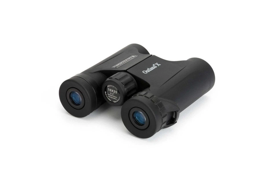 Celestron Outland X 10x25 Roof Prism Binocular, Black - 71341 - Image 3 of 4