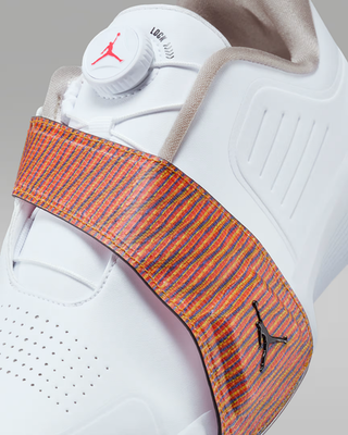 New Nike Jordan Air Rev Golf Shoes - White/ Infrared 23 (FV6338