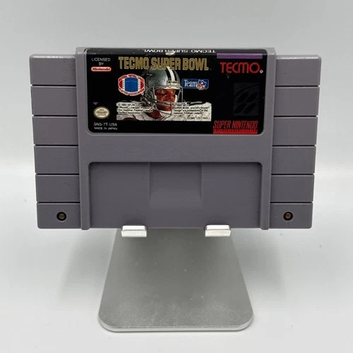 Tecmo Super Bowl Super Nintendo SNES Cartridge 1993, Tested And Working
