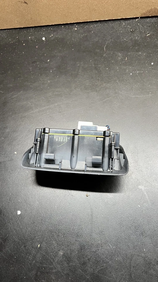 Conjunto de reloj digital Toyota Tercel Paseo 1991-1994 OEM tablero negro Foto 3 de 4