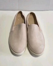 Vionic Effortless Slide Sneakers Leather Pink Sz 11