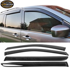 Fits 08-10 Honda Odyssey Sedan Window Visors Rain Sun Guard Vent 4 Pieces Set Fits 08-10 Honda Odyssey Sedan Window Visors Rain Sun Guard Vent 4 Pieces Set