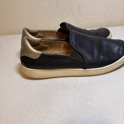 UGG Damenschuhe Slipper schwarz Leder Größe 9 - Bild 3 von 8