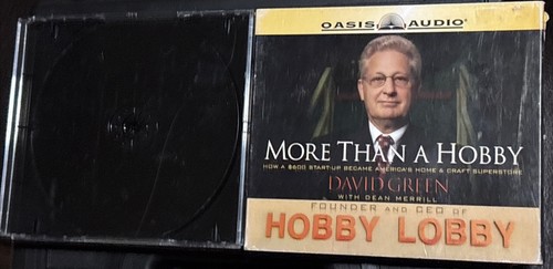 More Than A Hobby Audio David Green CEO Hobby Lobby Story 3 CD AUDIOBOOK - Picture 5 of 5