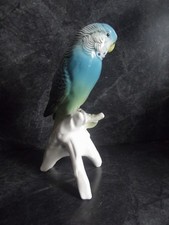 Oiseau Perroquet en porcelaine