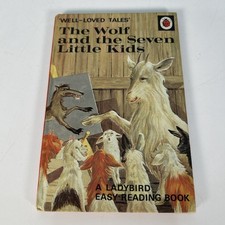 Ladybird Book The Wolf and the Seven Little Kids Well-Loved Tales 606D 18p