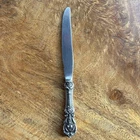 ⁠Reed & Barton FRANCIS I Sterling Handle DINNER KNIFE 9.5"Mirrorstele Monogram C