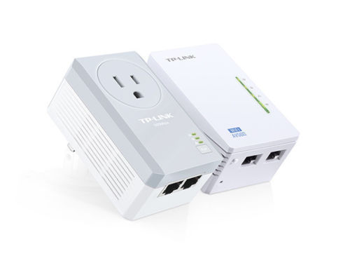 Tp Link Av500 Powerline Wifi Range Extender 2 Ethernet Ports Starter Kit