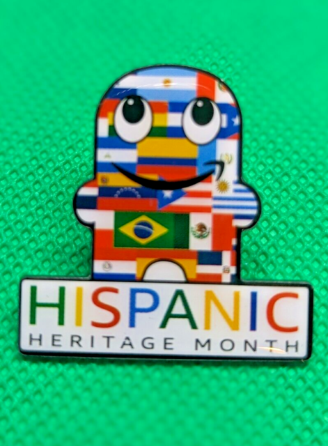 Amazon PECCY Pin Hispanic Heritage Month Latinos Affinity Group
