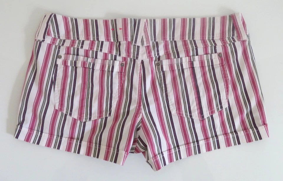 Pantalones Cortos Juniors' Candie's Rosa Rayas Talla 13 Foto 2 de 4