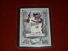 2021 Topps Allen and Ginter Historic Hits Edgar Renteria