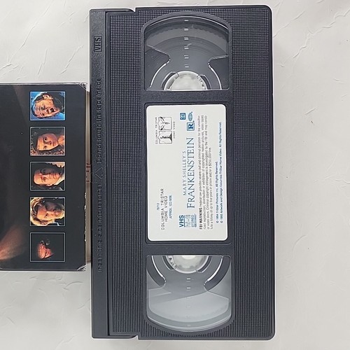 Mary Shelley's Frankenstein (1994) VHS Tape (R) Horror/Thriller - Robert DeNiro - Picture 3 of 3