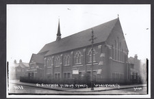 Photo 21.2 cm x 13.9 cm St Stephen's Mission Church WANDWORTH Modern Copy Photo