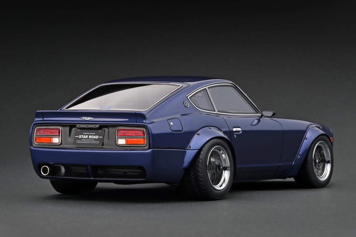 ignition 1/18 Nissan Fairlady Z (S30) STAR ROAD Blue Metallic