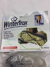 Wintertrax Snow Ice Spikeless Traction Device NEW Fits Womens 6 to men 12 shoe