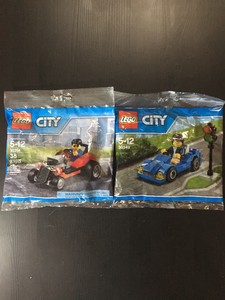 lego city blue car