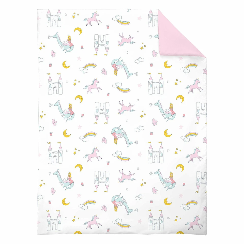 Carter's Whimsical Princess Tales 4-Piece Toddler Bedding Set Foto 2 de 4