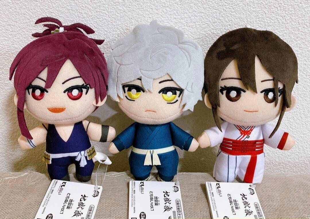 Jigokuraku Select Hell's Paradise Plush Tomonui Gabimaru Sagiri
