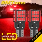 2x LED 3rd Center High Stop Brake Light Lamp Bulbs Red 921 912 T15 W16W Canbus