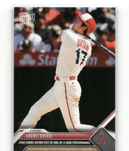 SHOHEI OHTANI 2023 Topps Now 194 City Connect Jersey Los Angeles Angels PR: 2660
