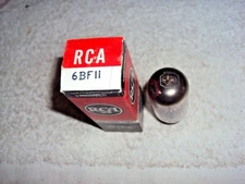 NOS RCA 6BF11 Vacuum Tube