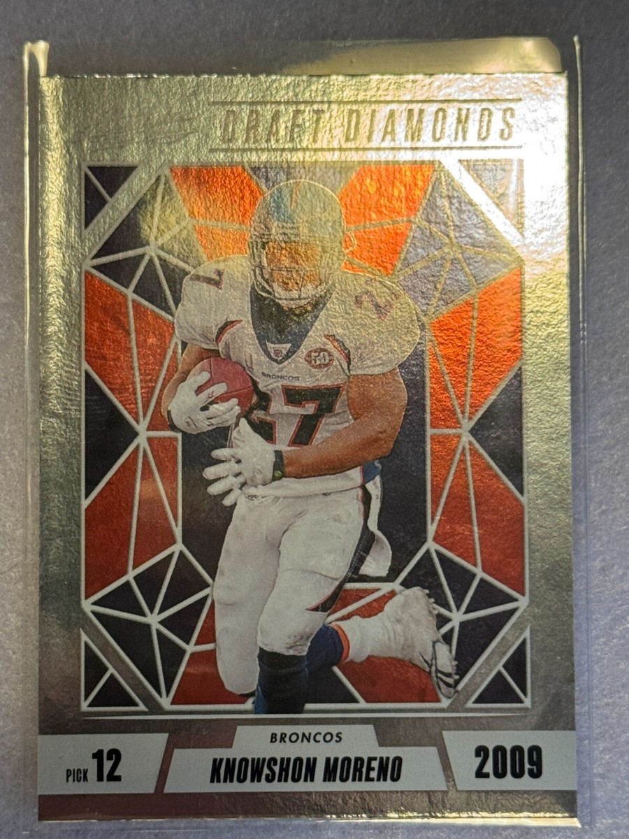 Knowshon Moreno 2024 Panini Absolute #DD-KMO Denver Broncos DRAFT