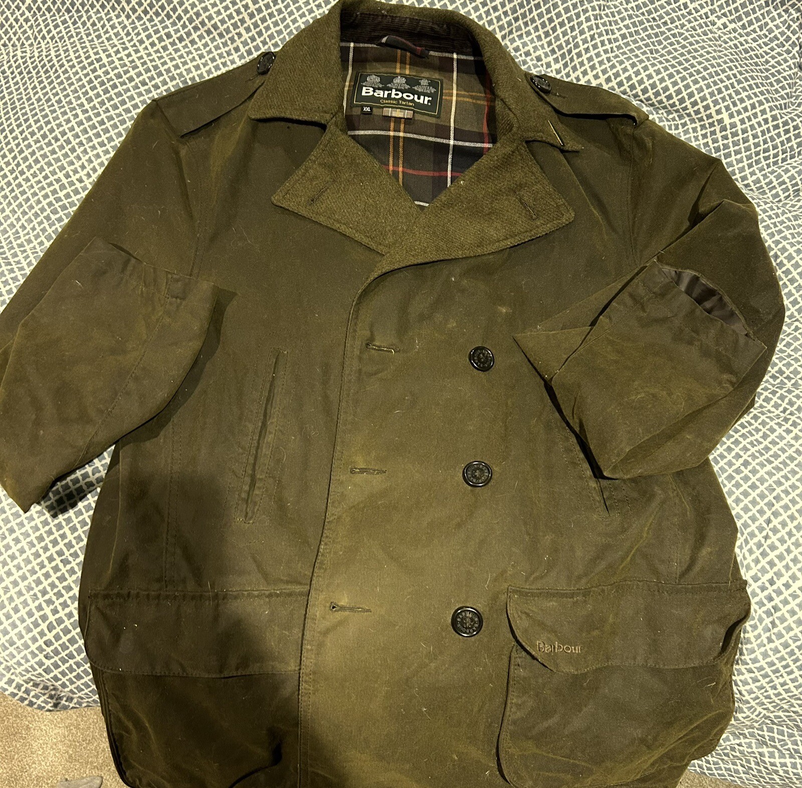 barbour wax jacket mens xxl eBay