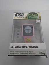 Star Wars The Mandalorian The Child Children's Touch Screen Smart Blue Watch