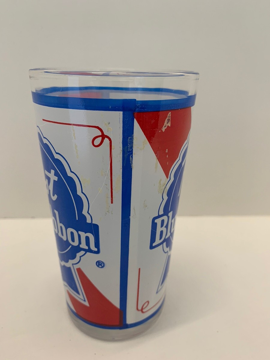 Vintage Pabst Blue Ribbon Collectible Drinking Glass 8oz | eBay
