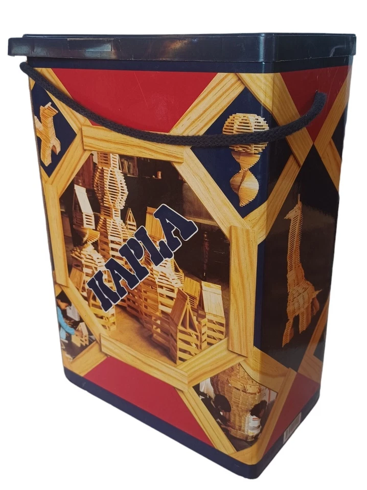 Kapla Building Block Set Wooden Pieces with Box Netherlands Toy 225 Blocks - Image 4 of 4