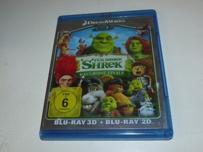 Blu-Ray  Für immer Shrek - Das große Finale (Blu-ray 3D, + Blu-ray 2D)