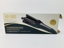 HOT TOOLS Professional Black Gold Adjustable Multi-Hair Waver